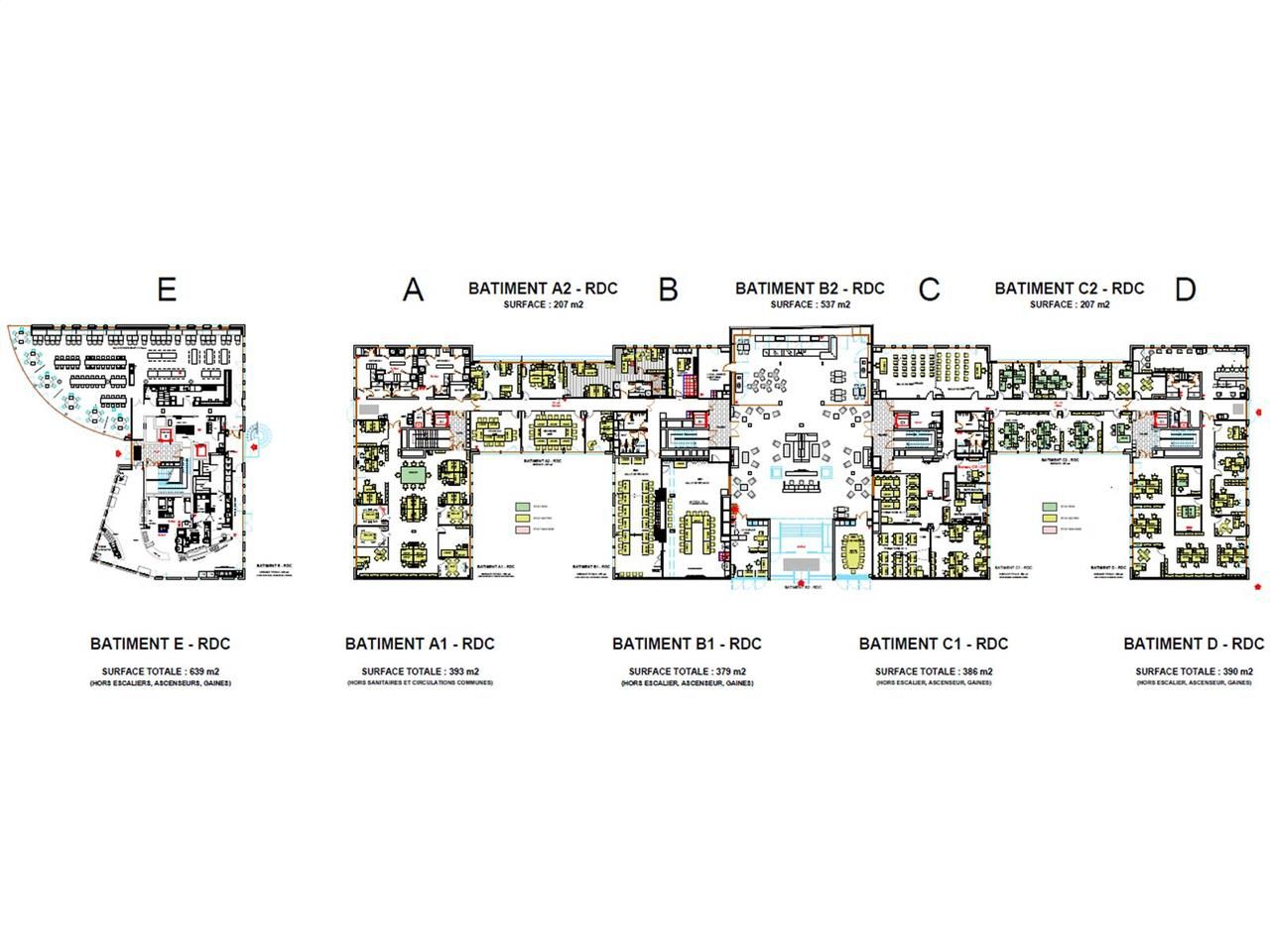 Bureaux à louer à Antony.  En lisière immédiate d