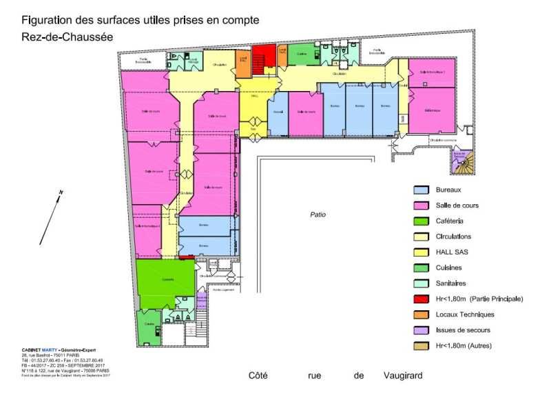 Vente bureaux 1460 m² non divisibles