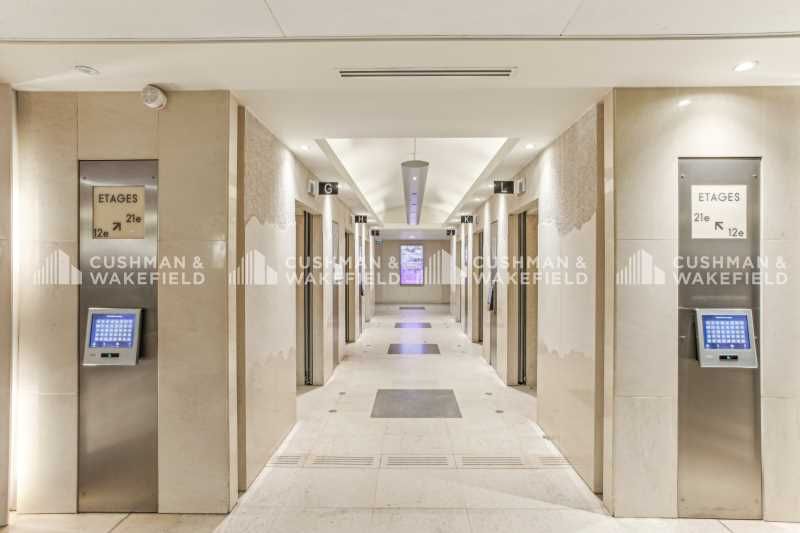 En plein coeur du quartier d'affaires de la Défen