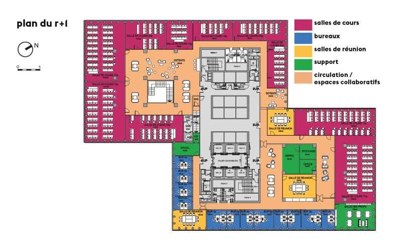 Vente bureaux 4890 m² divisibles à partir de 996 m²
