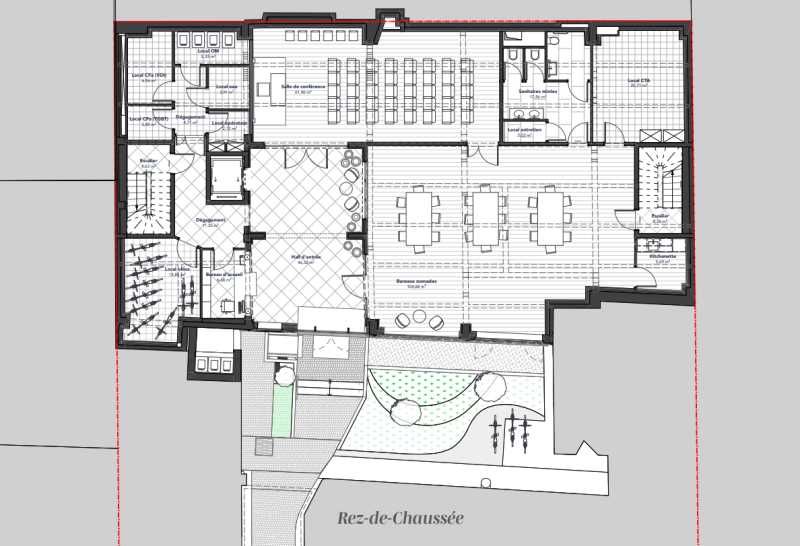 Vente bureaux 1060 m² non divisibles