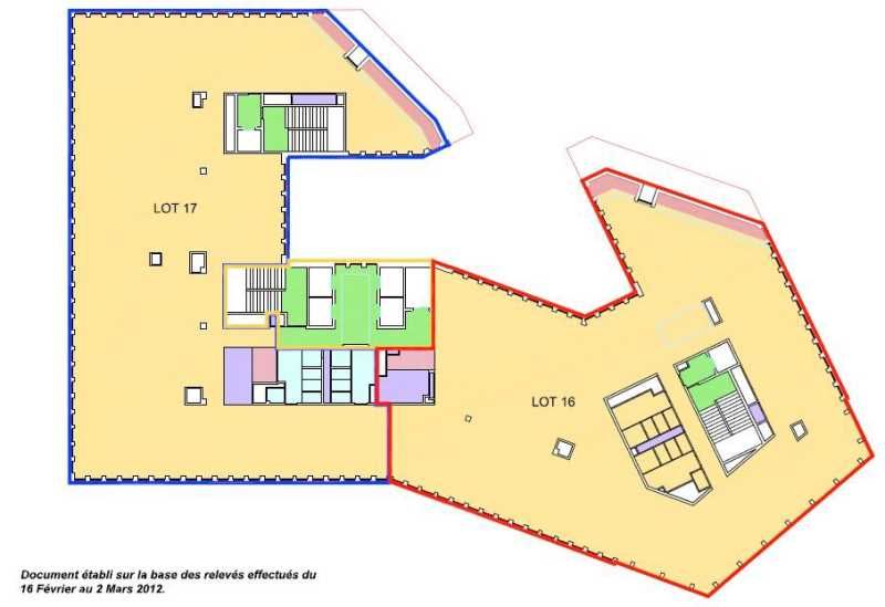 Location bureaux 6777 m² divisibles à partir de 358 m²