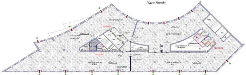 Location bureaux 2787 m² divisibles à partir de 915 m²