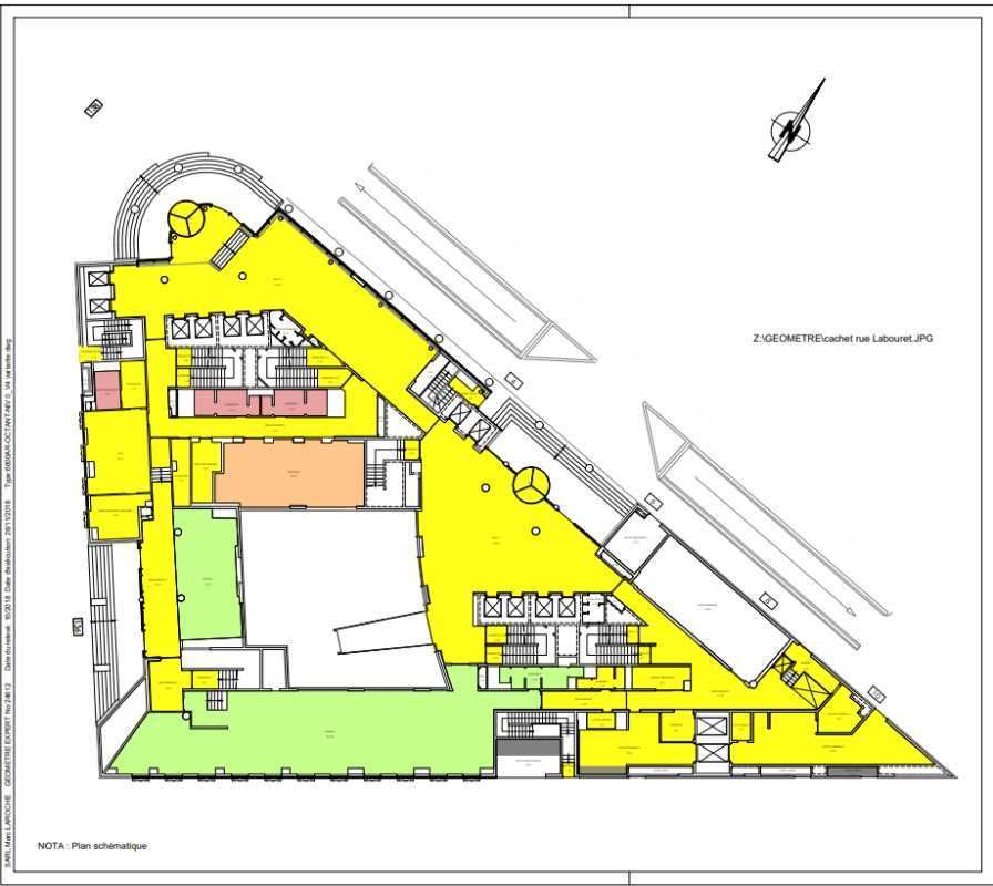 Location bureaux 10191 m² divisibles à partir de 310 m²