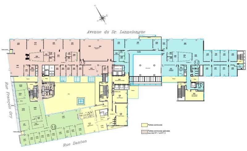 Location bureaux 2666 m² divisibles à partir de 838 m²