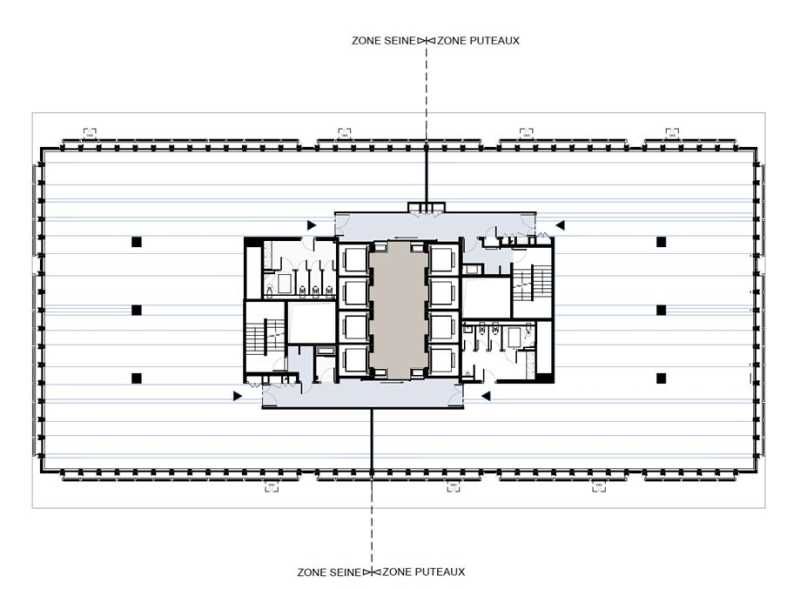 Location bureaux 324 m² non divisibles