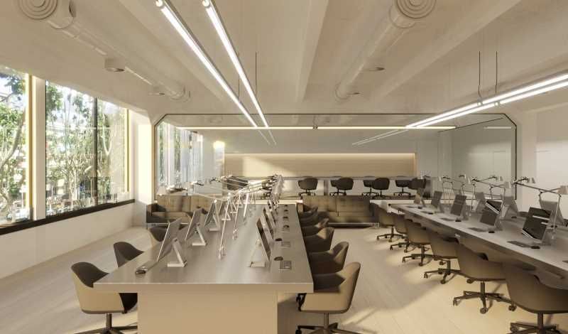 À louer - bureaux neufs de 702 m² à Montrouge, à 