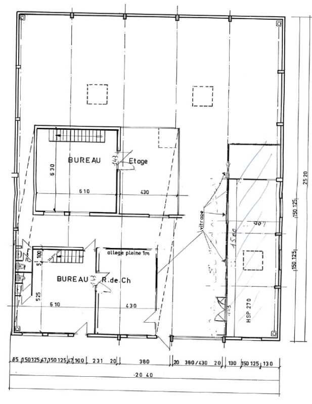 Location entrepots 1180 m² divisibles à partir de 120 m²