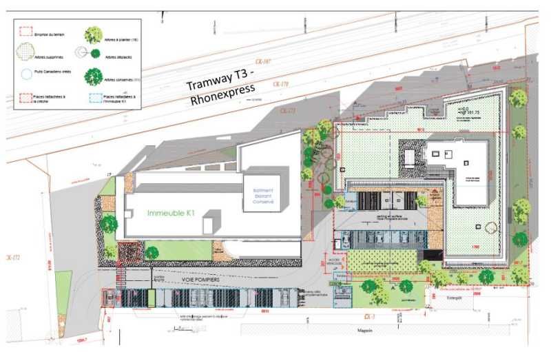 Location bureaux 2502 m² divisibles à partir de 191 m²