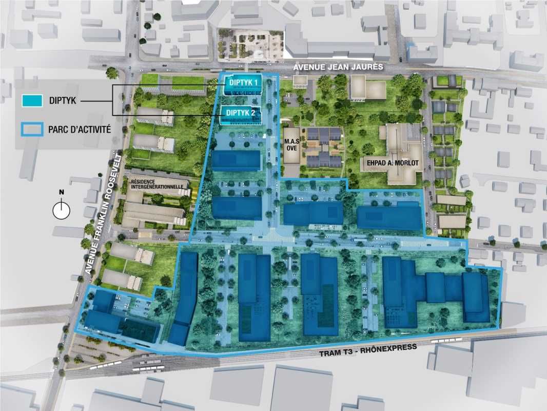 Vente bureaux 1456 m² divisibles à partir de 144 m²