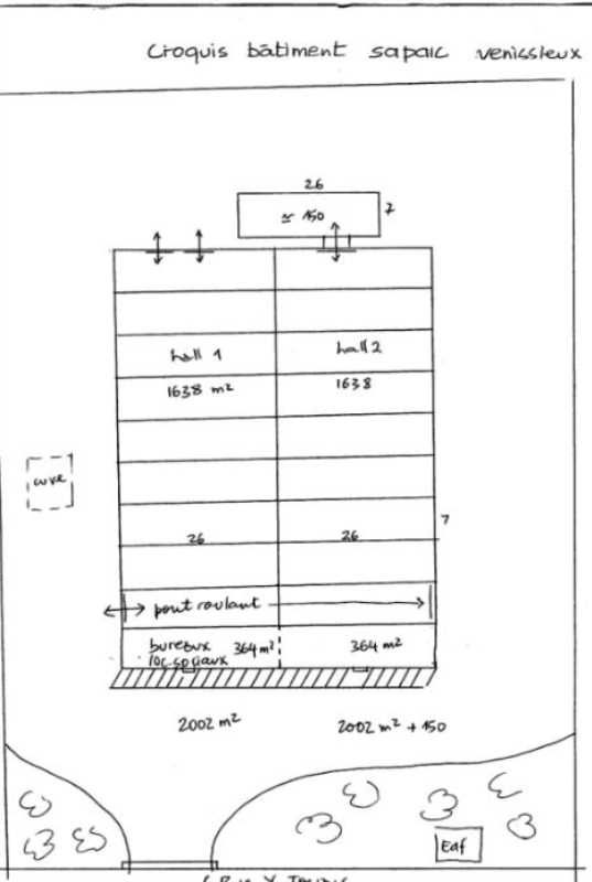 Location entrepots 4204 m² divisibles à partir de 2002 m²