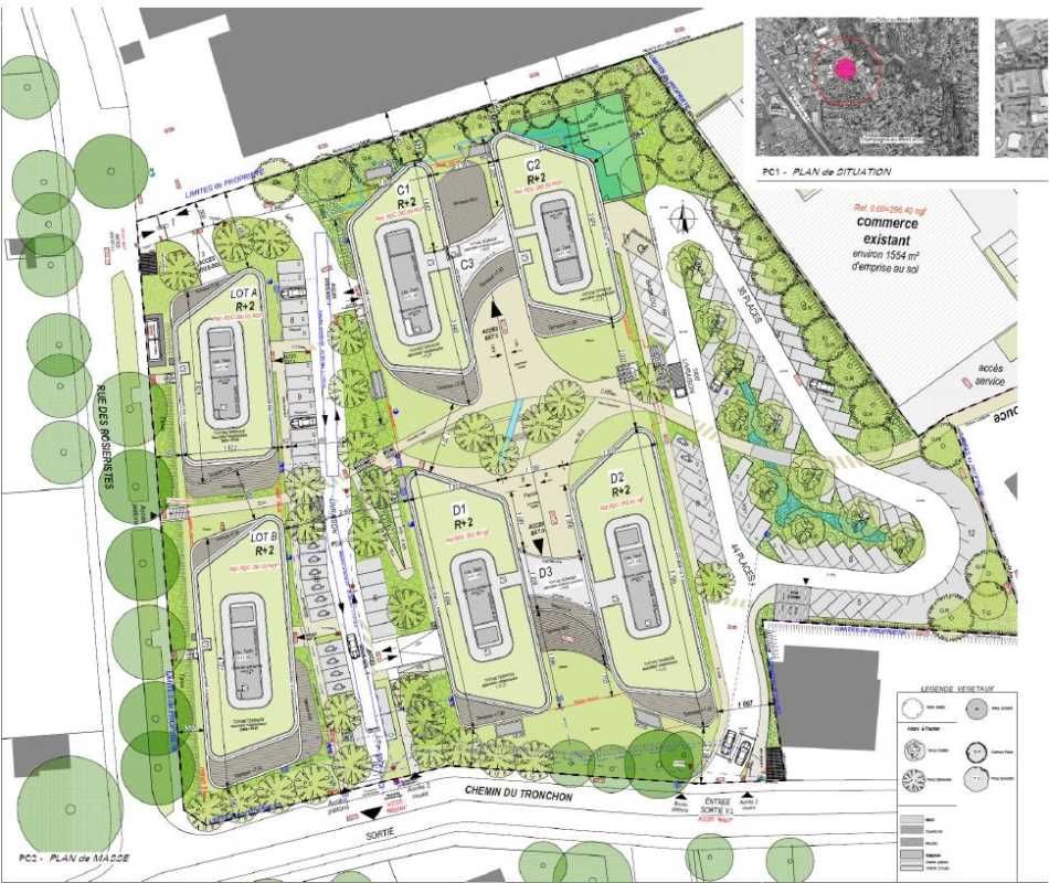 Location bureaux 848 m² divisibles à partir de 244 m²
