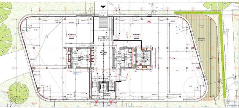 Location bureaux 848 m² divisibles à partir de 244 m²