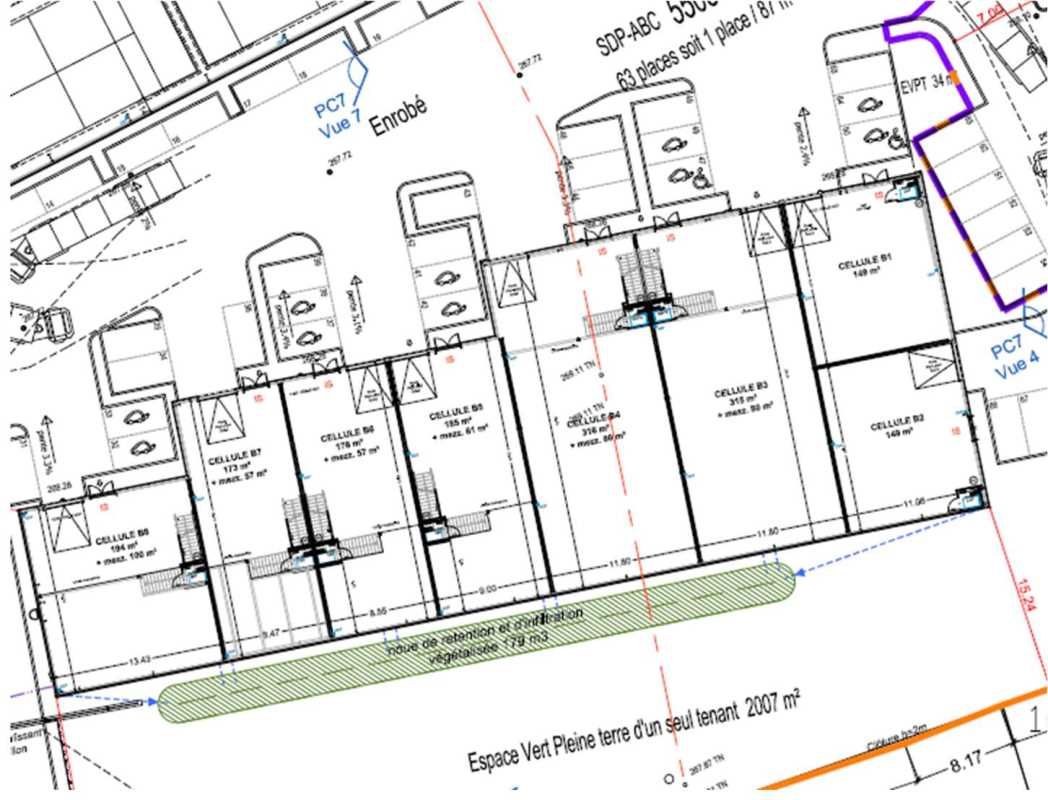 Vente entrepots 4531 m² divisibles à partir de 149 m²