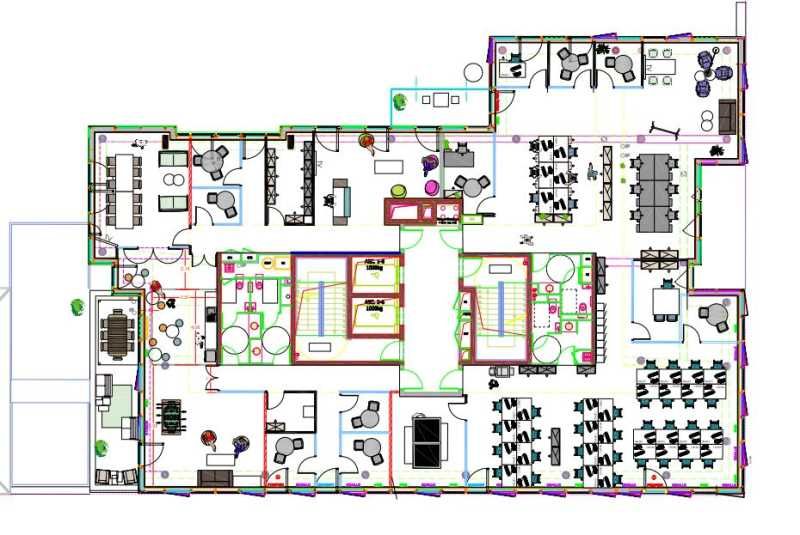 Location bureaux 703 m² non divisibles