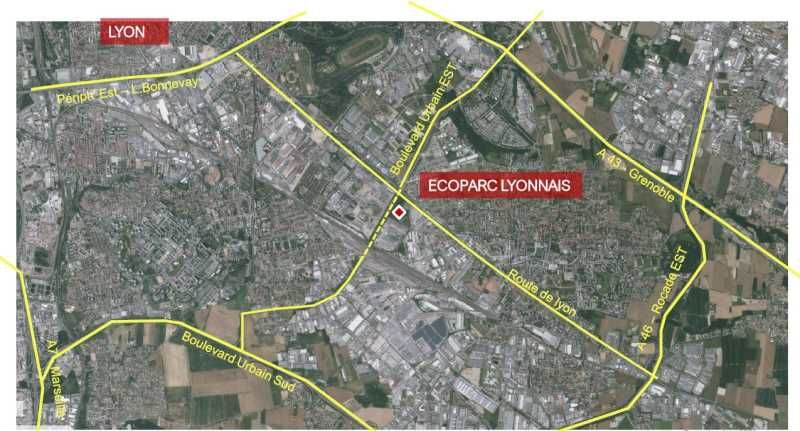 Location entrepots 3588 m² divisibles à partir de 923 m²