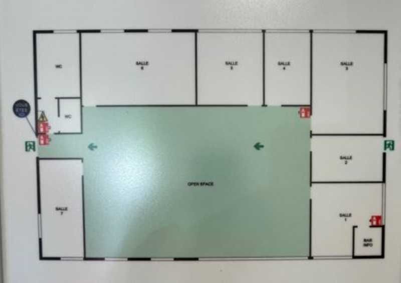 Location bureaux 716 m² divisibles à partir de 192 m²