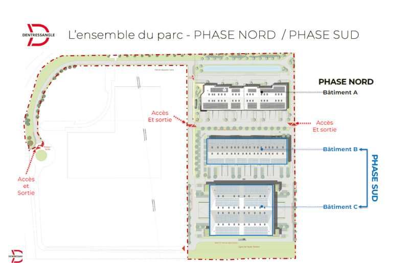 Location entrepots 20600 m² divisibles à partir de 300 m²