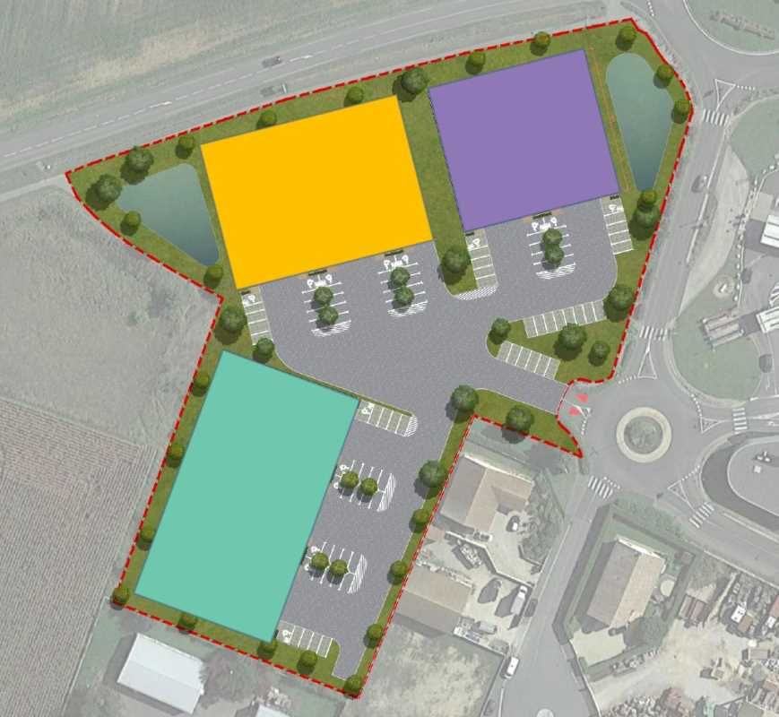 Vente entrepots 1828 m² non divisibles