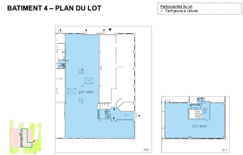 Location entrepots 3124 m² divisibles à partir de 612 m²