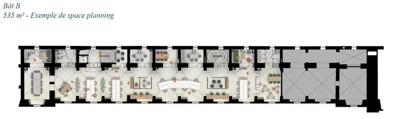 Location bureaux 1139 m² divisibles à partir de 239 m²