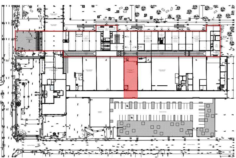 Location locaux commerciaux 8273 m² divisibles à partir de 346 m²