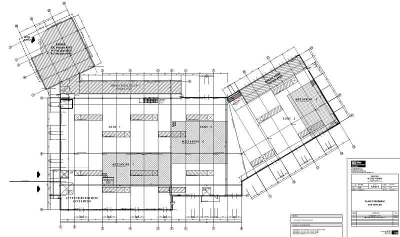 Vente entrepots 5046 m² non divisibles