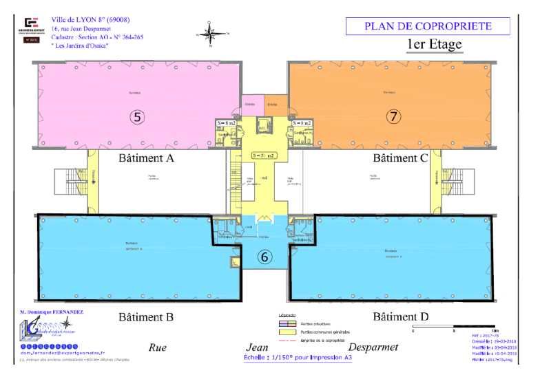 Vente bureaux 560 m² non divisibles