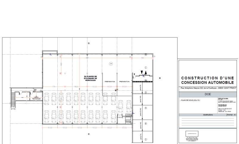 Location entrepots 1909 m² non divisibles