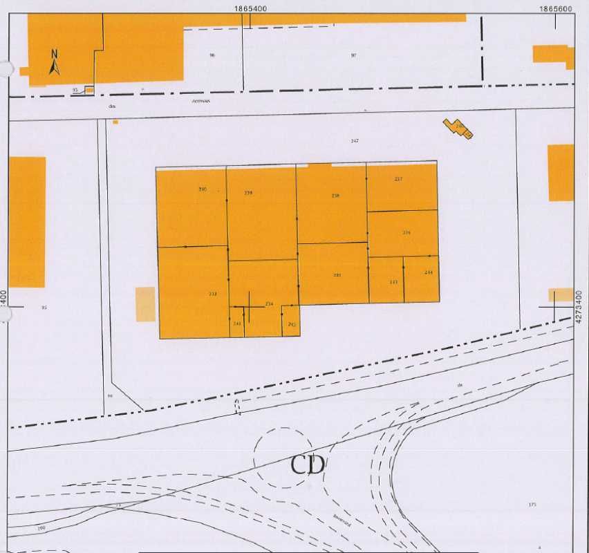 Vente entrepots 420 m² non divisibles