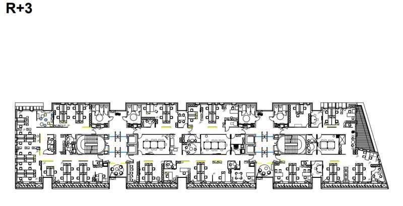 Location bureaux 2763 m² divisibles à partir de 250 m²