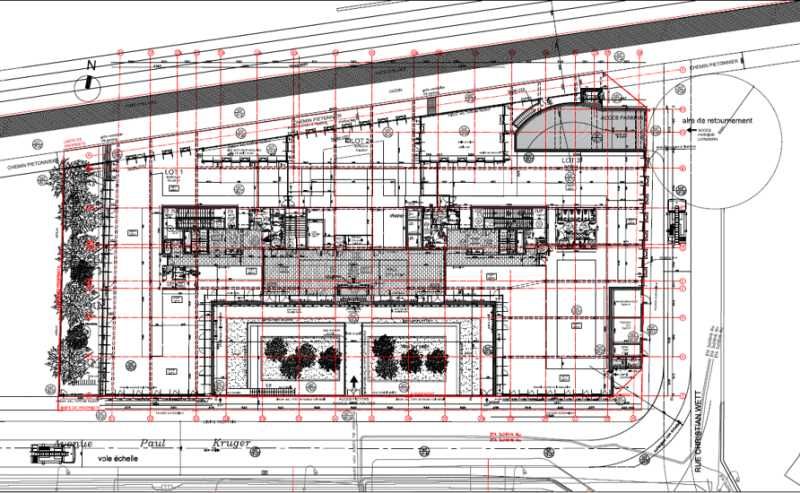 Location bureaux 4192 m² divisibles à partir de 344 m²