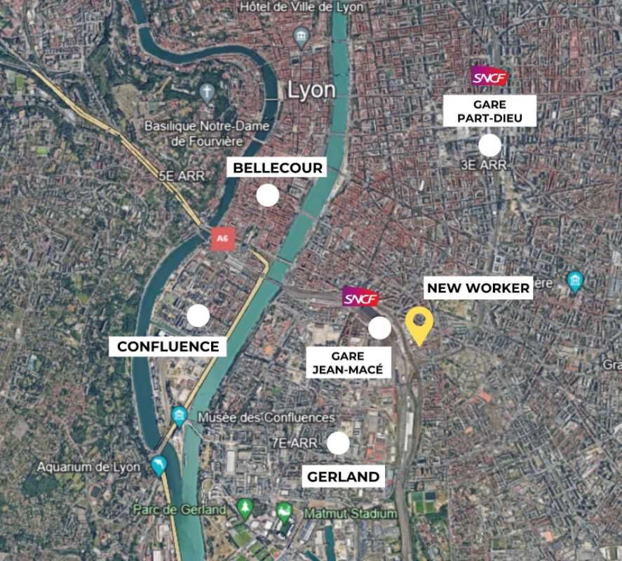 Location entrepots 729 m² non divisibles