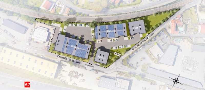 Location entrepots 3625 m² divisibles à partir de 343 m²
