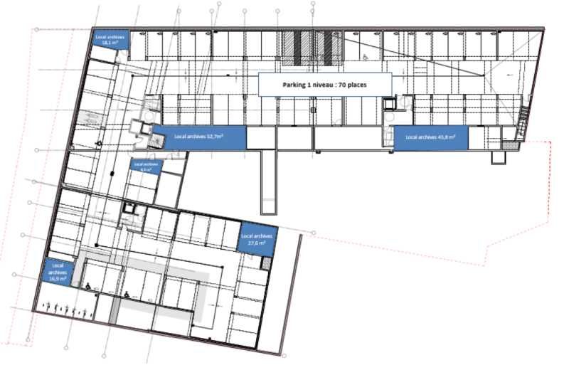 Vente bureaux 8048 m² divisibles à partir de 359 m²