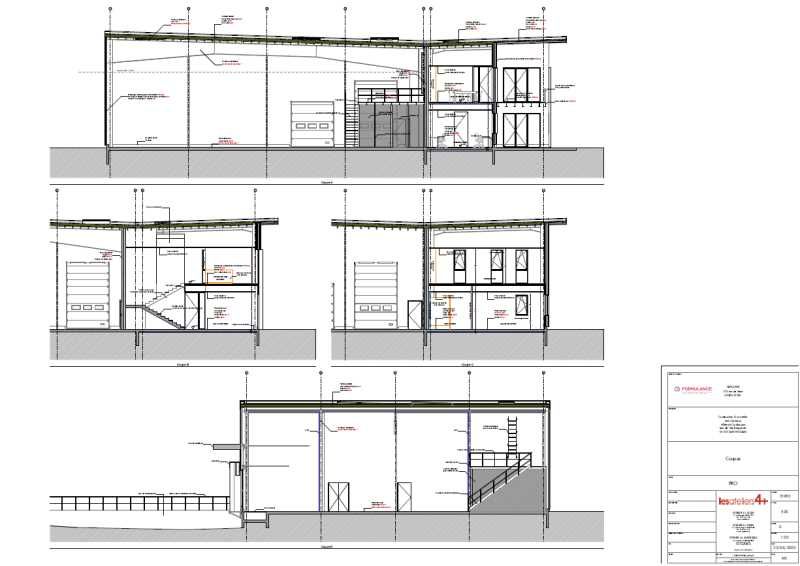 Vente entrepots 905 m² non divisibles
