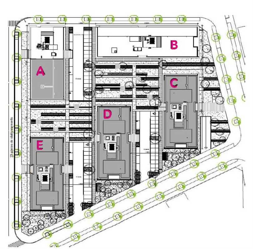 Vente bureaux 3646 m² divisibles à partir de 117 m²