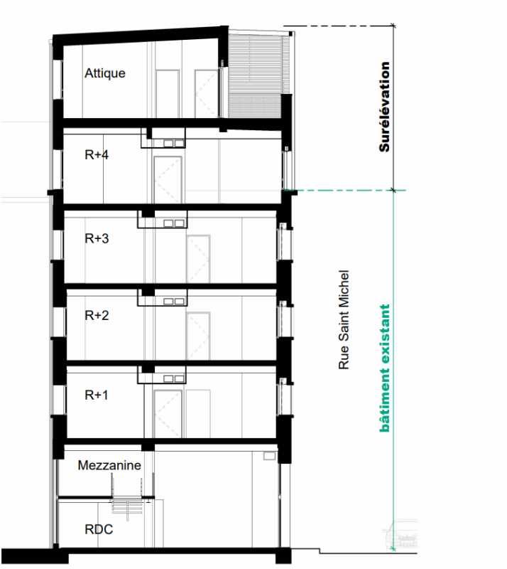Vente bureaux 283 m² non divisibles