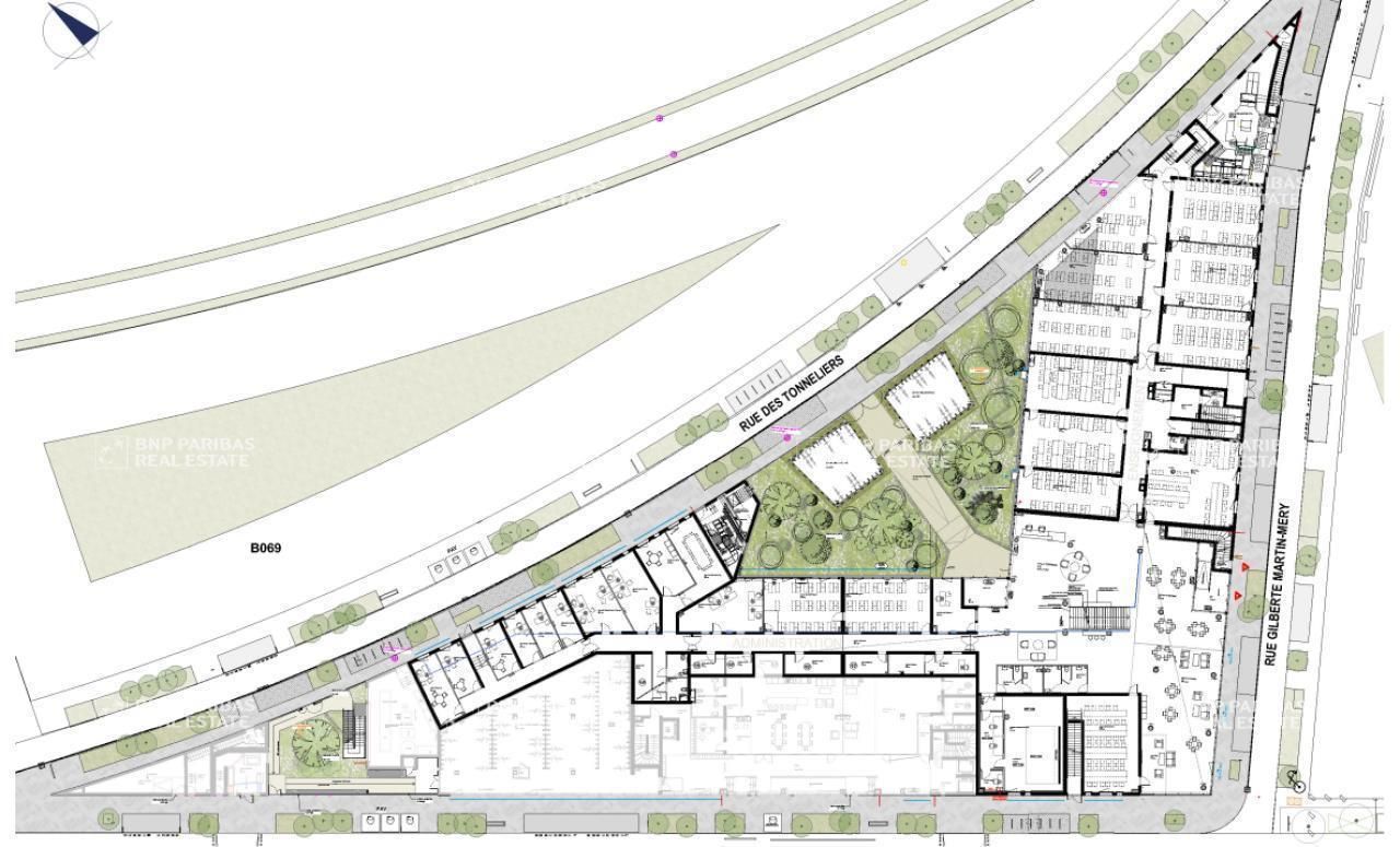 2917 m² pour ce bureaux en location à Bordeaux