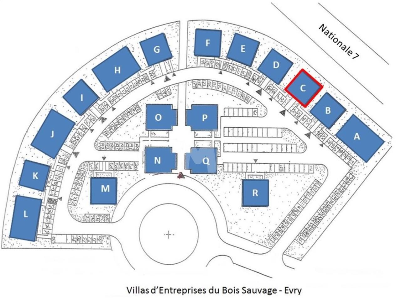 Location bureaux 150 m² non divisibles