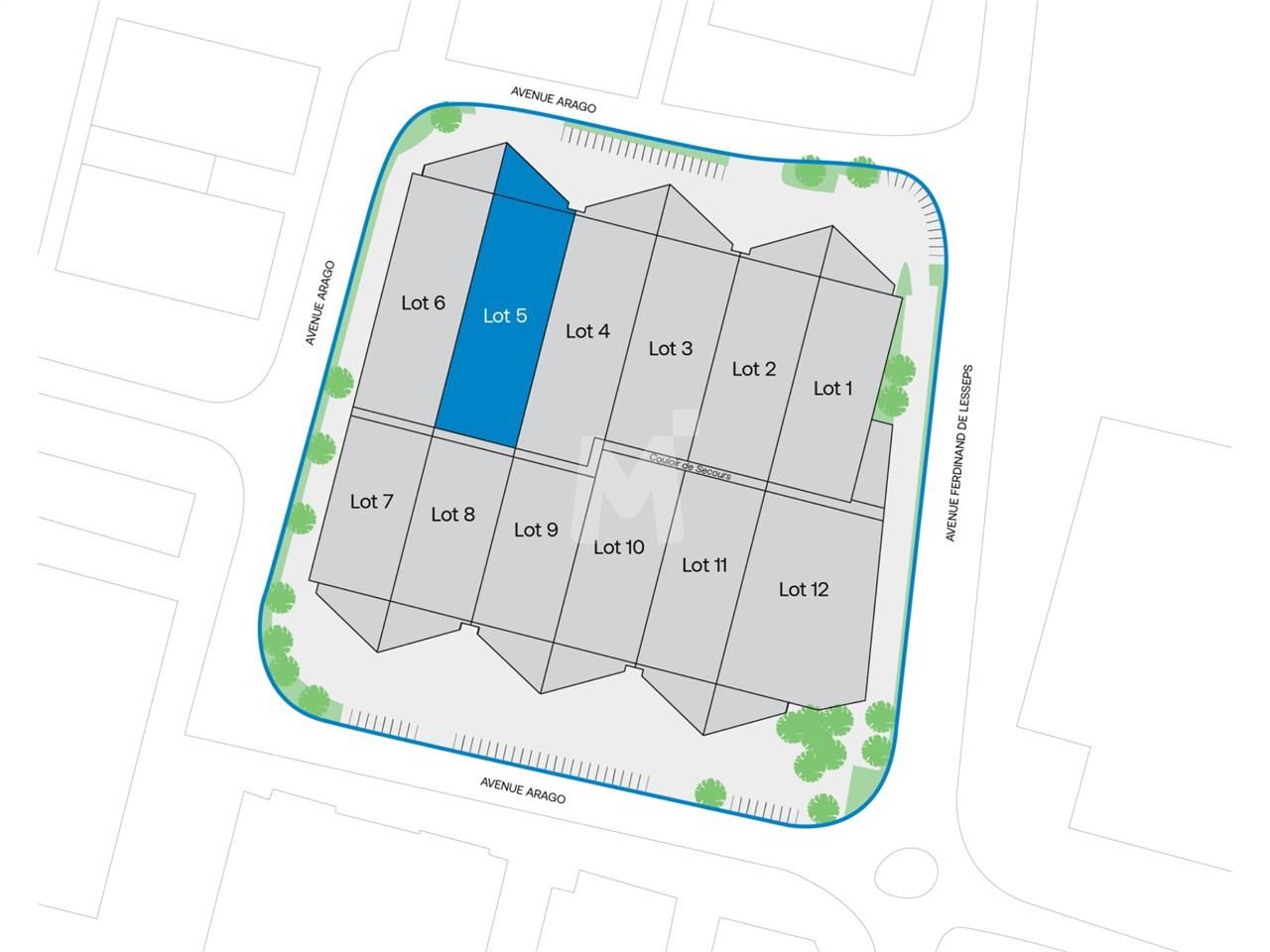 Location entrepots 1410 m² non divisibles