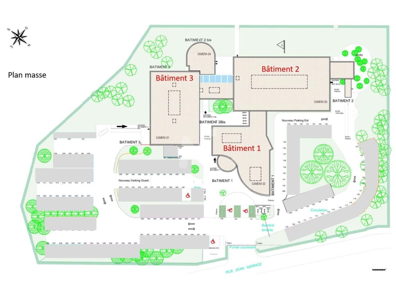 Location bureaux 1275 m² divisibles à partir de 36 m²