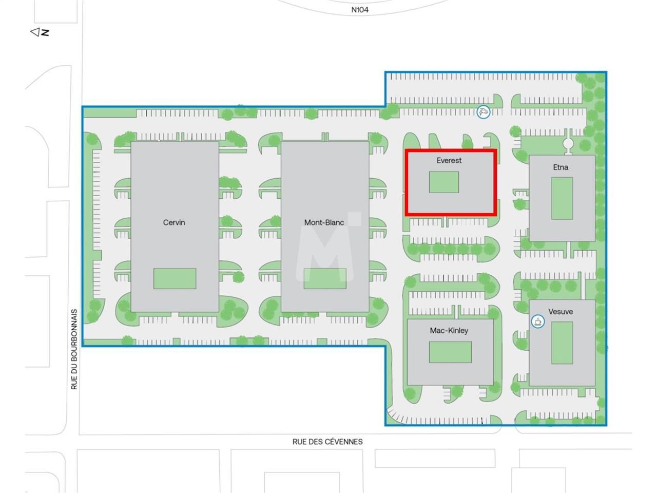 Location entrepots 1487 m² divisibles à partir de 99 m²