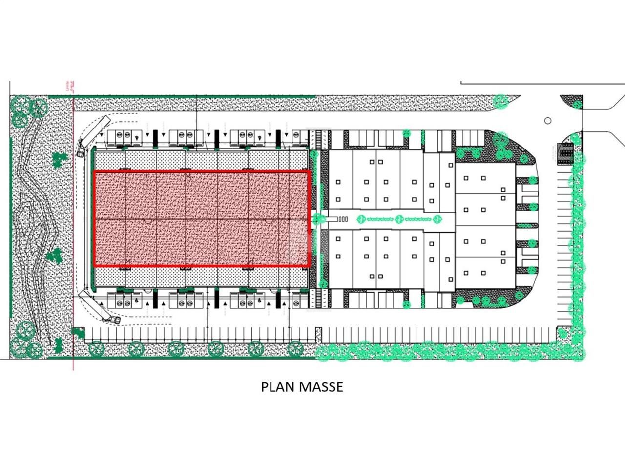 Location entrepots 808 m² divisibles à partir de 268 m²
