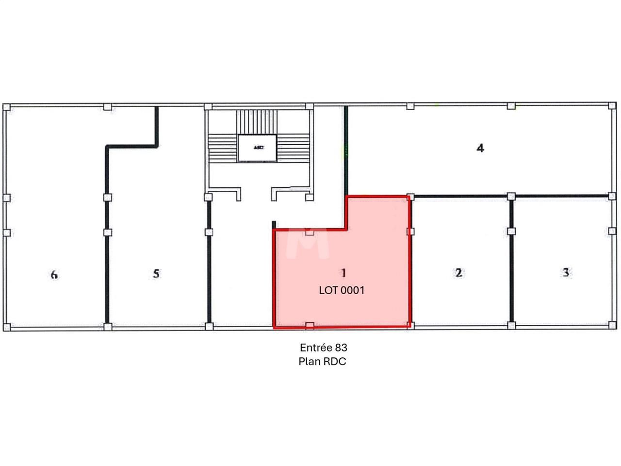 Location bureaux 911 m² divisibles à partir de 15 m²