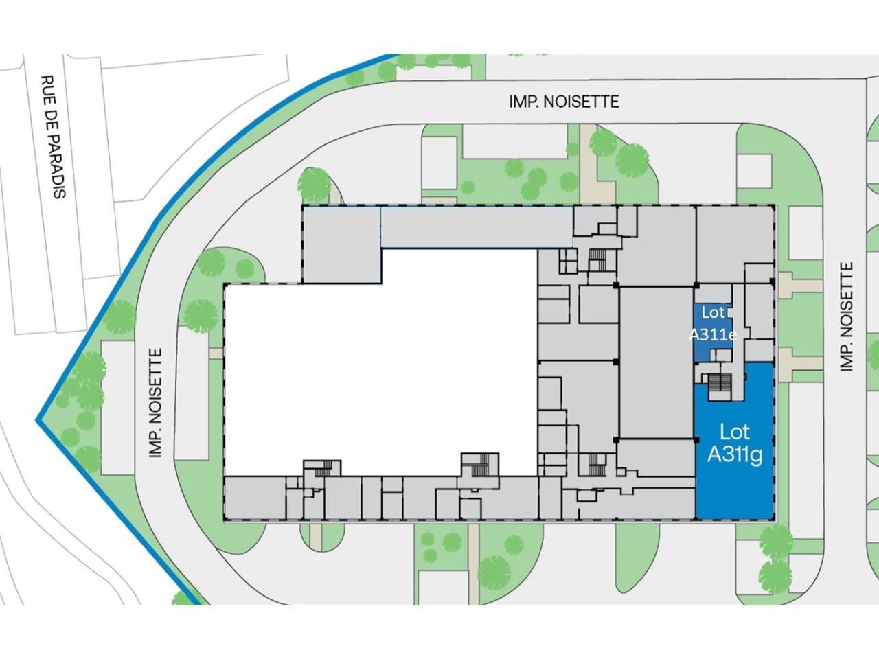 Location bureaux 328 m² divisibles à partir de 66 m²
