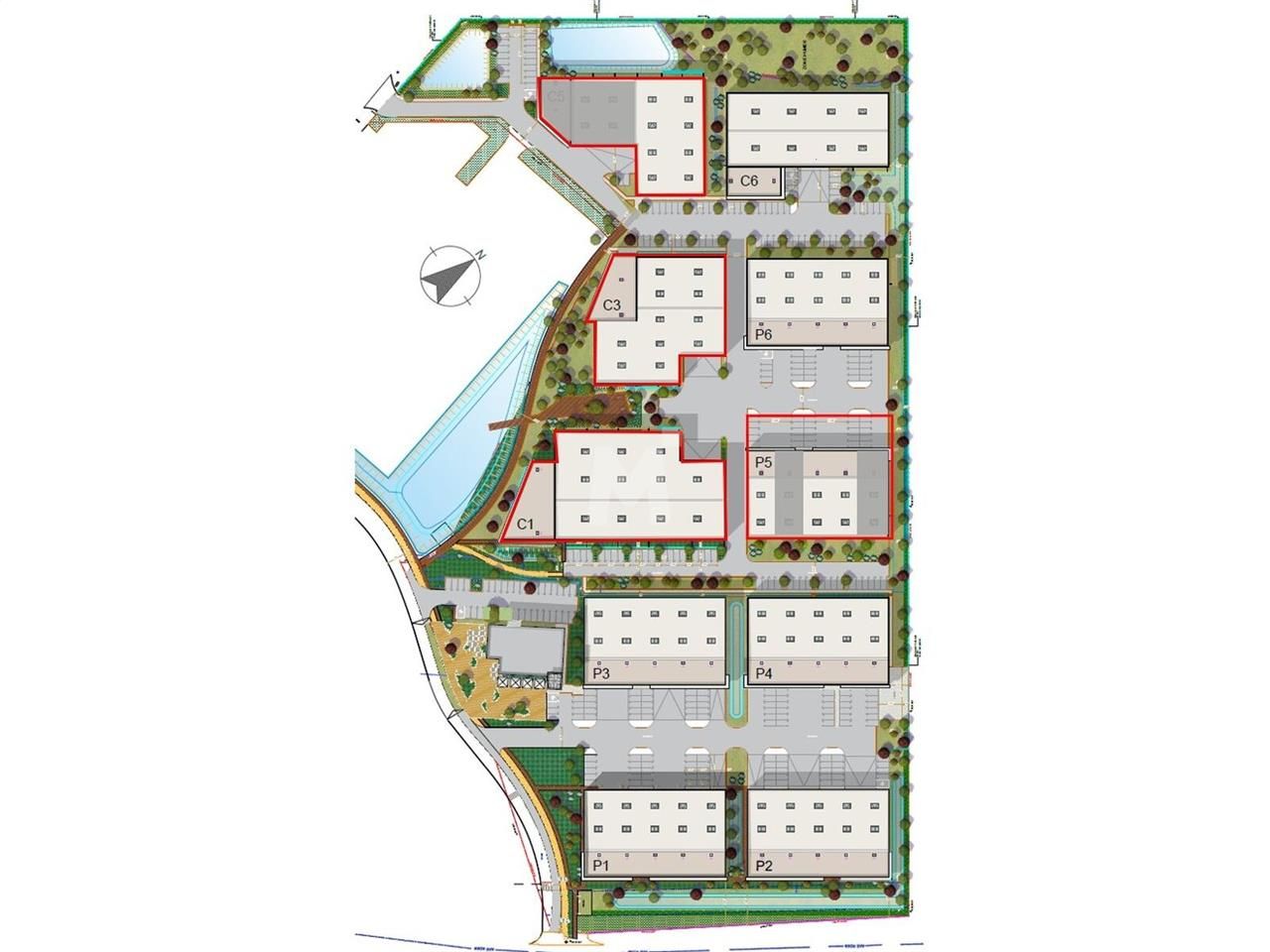 Vente entrepots 9354 m² divisibles à partir de 493 m²