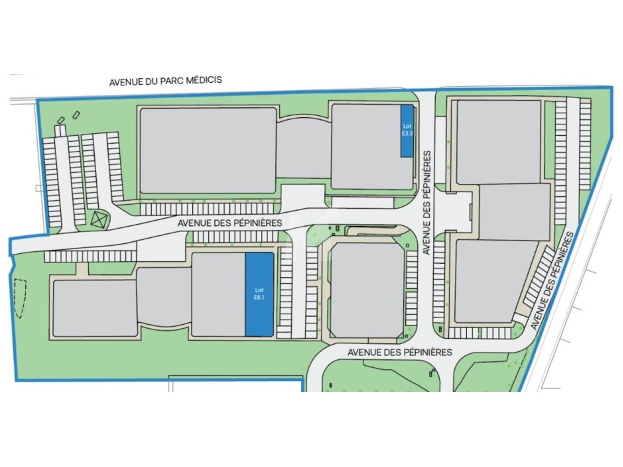 Location entrepots 779 m² divisibles à partir de 140 m²