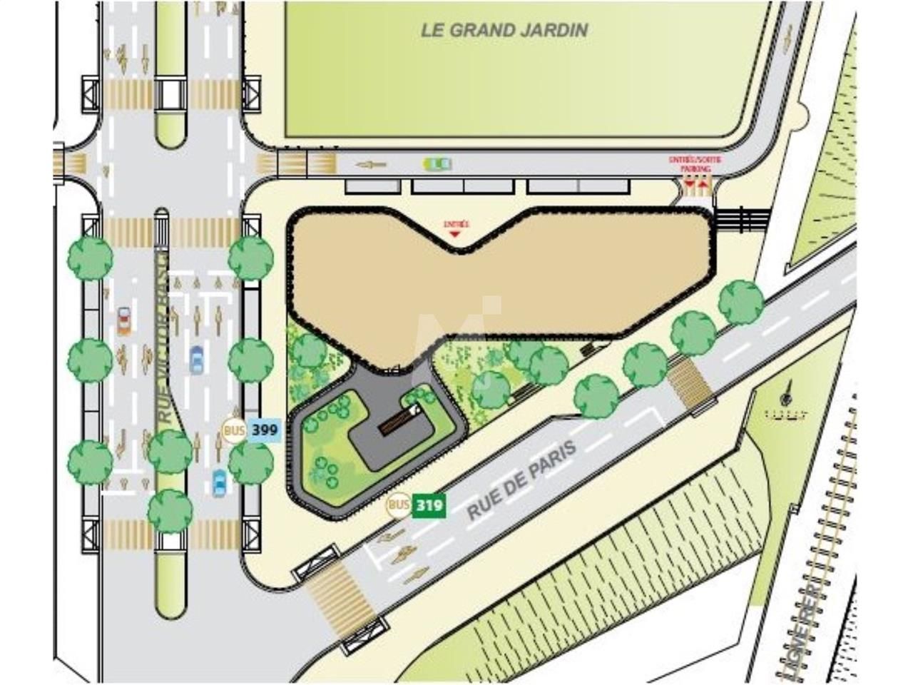 Location bureaux 4189 m² divisibles à partir de 311 m²