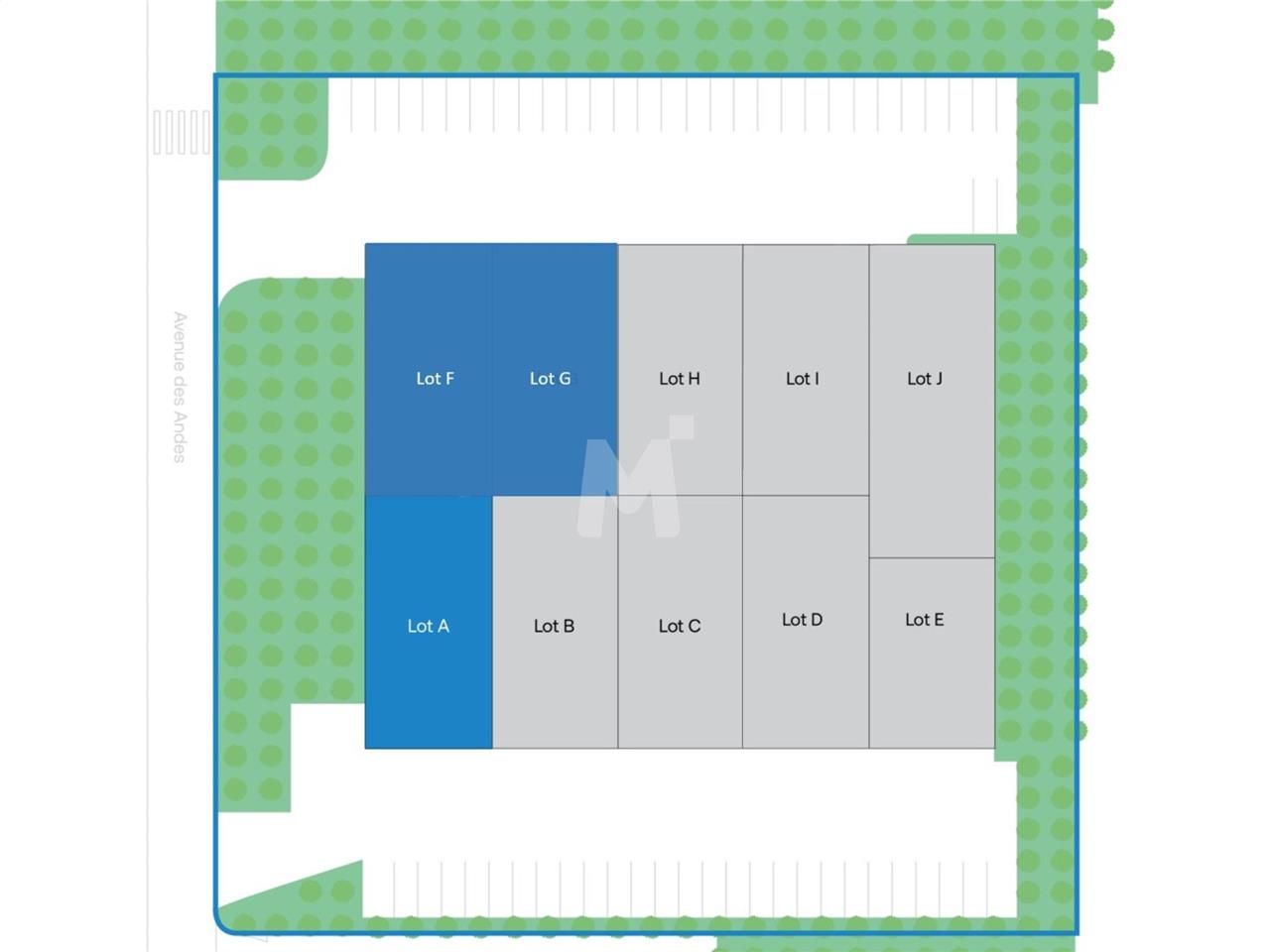Location entrepots 1046 m² divisibles à partir de 344 m²